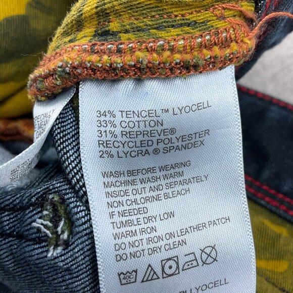 Tommy Bahama Jeans Men 44Wx32L Blue Swordfish Bootcut‎ Stretch Tencel Denim - Picture 5 of 15